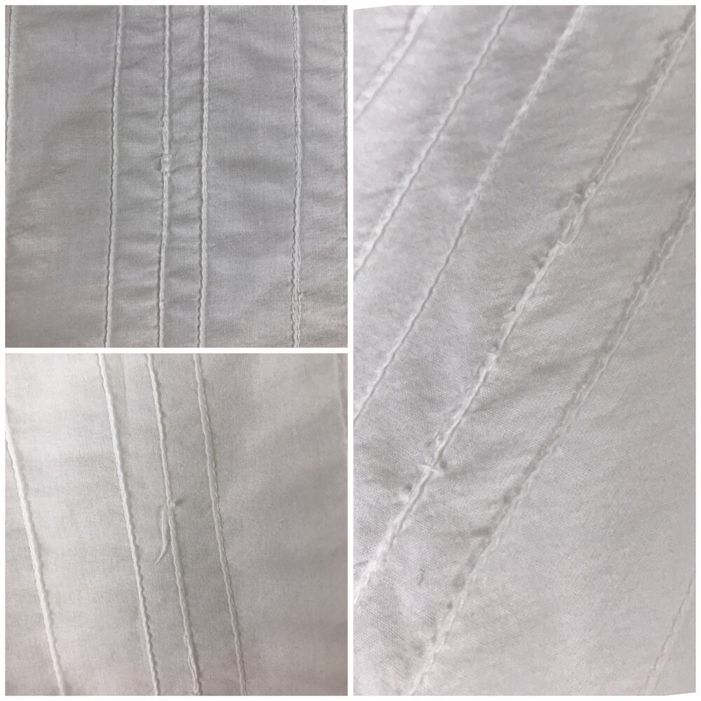 Flax 100% Cotton Long Roll-Tab Sleeve Button Front Tunic Beach Lagenlook Size S - Picture 12 of 15